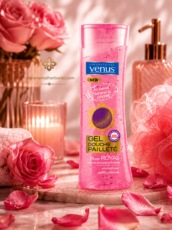 Gel douche pailleté Venus Plaisir Royal – Dar el Djazair