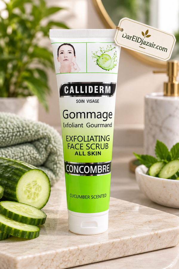 Gommage Visage Calliderm au Concombre – Dar el Djazair