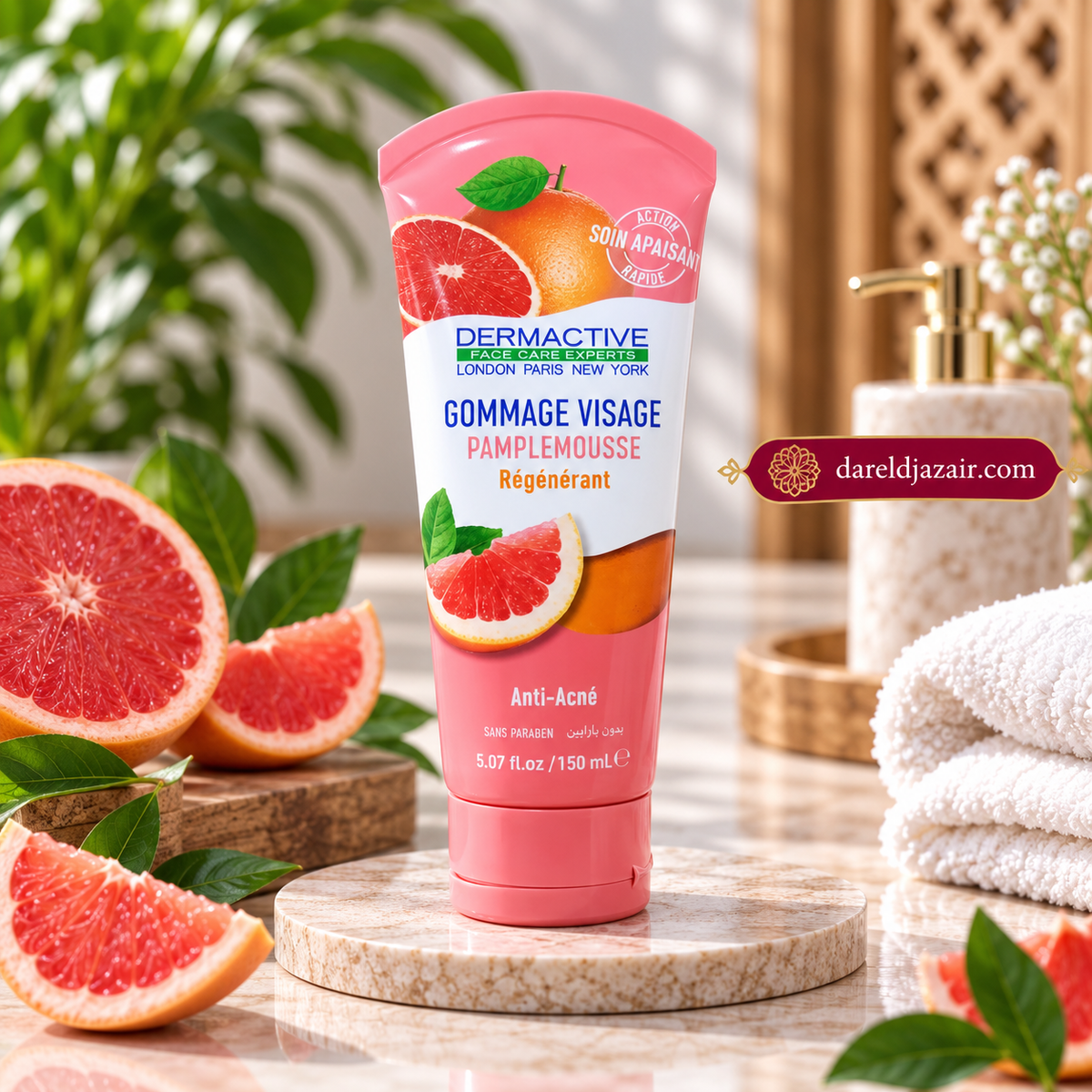 Gommage Visage Pamplemousse Dermactive 150 ml – Dar el Djazair
