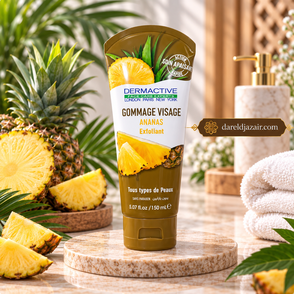 Gommage Visage Ananas Dermactive 150 ml – Dar el Djazair