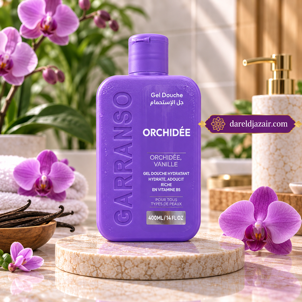 Garranso Mino Gel Douche Orchidée Vanille Hydratant, 400 ml – Dar el Djazair