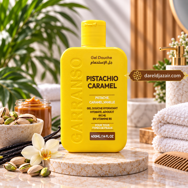 Garranso Mino Gel Douche Pistachio Caramel, 400 ml – Dar el Djazair