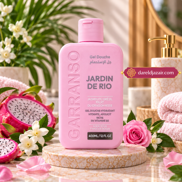 Garranso Mino Jardin de Rio, Gel Douche Hydratant 400 ml – Dar el Djazair