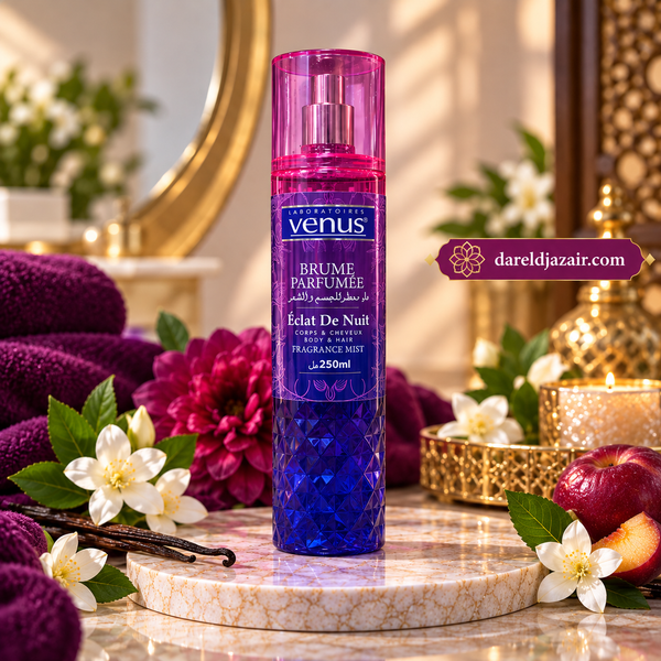 Brume Parfumée Éclat de Nuit Venus, Corps & Cheveux 250 ml – Dar el Djazair
