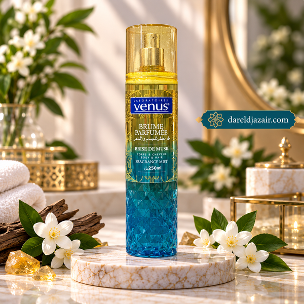 Brume Parfumée Brise de Musk Venus, Corps & Cheveux 250 ml – Dar el Djazair