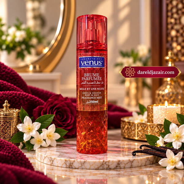 Brume Parfumée Mille et Une Nuits Venus, Corps & Cheveux 250 ml – Dar el Djazair