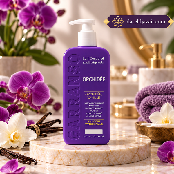 Lait Corporel Garranso Mino Orchidée & Vanille, 250 ml – Dar el Djazair