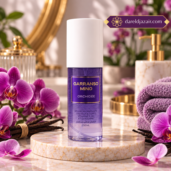 Garranso Mino Orchidée, Brume Hydratante Cheveux & Corps 250 ml – Dar el Djazair