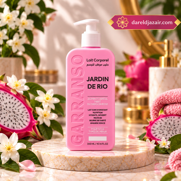 Garranso Mino Jardin de Rio, Lait Corporel Hydratant 300 ml – Dar el Djazair
