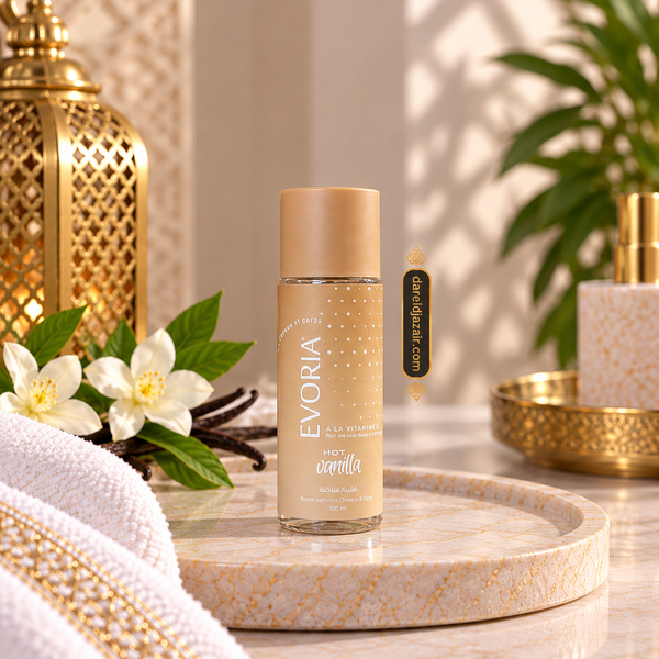 EVORIA Hot Vanilla, Brume Parfumée Cheveux & Corps 100 ml – Dar el Djazair