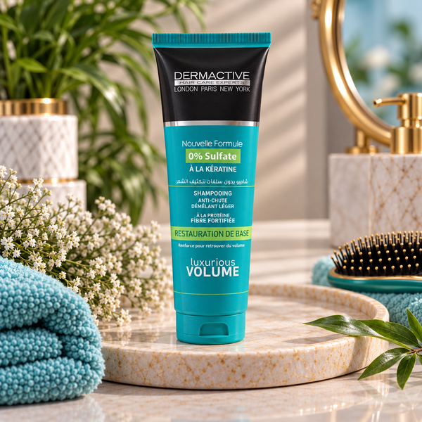Dermactive Luxurious Volume, Shampoing Sans Sulfate à la Kératine 250 ml – Dar el Djazair