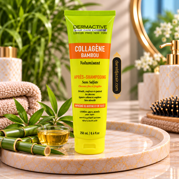 Après-Shampooing Volumisant Collagène & Bambou Dermactive 250 ml – Dar el Djazair