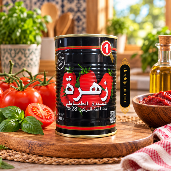 Double Concentré de Tomate Zahra – Dar el Djazair