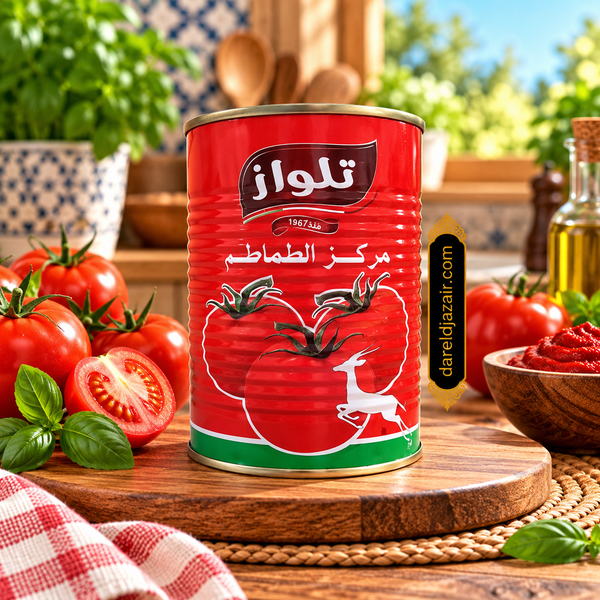 Concentré de Tomate Telloise 400 g & 800 g – Dar el Djazair