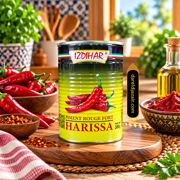 Harissa Izdihar, Piment Rouge Fort 135 g – Dar el Djazair