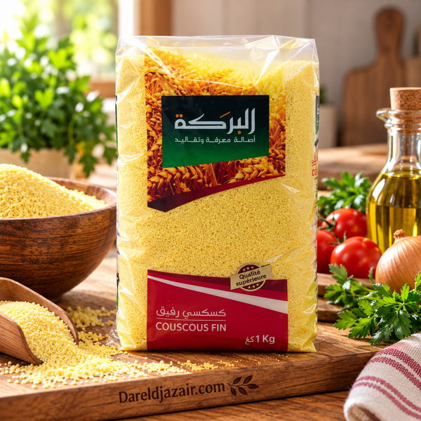Baraka Couscous Fin, 1 kg – Dar el Djazair