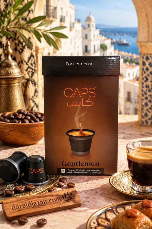 Café CAPS Gentlemen, 30 capsules – Dar el Djazair