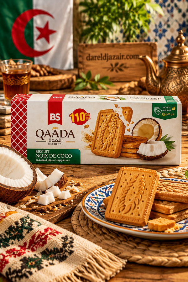 Biscuit Qaâda Noix de Coco BS – biscuit algérien