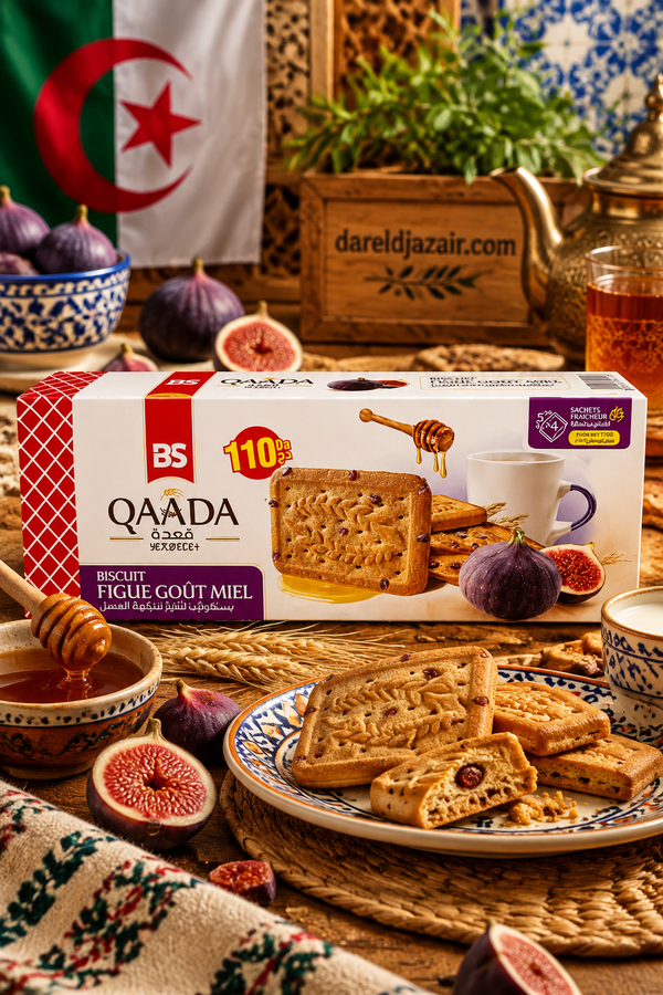 Biscuit Qaâda Figue goût Miel – Dar el Djazair