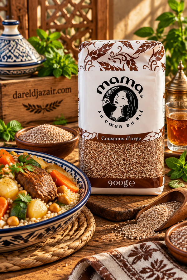 Couscous d'Orge Mama, 900 g – Dar el Djazair