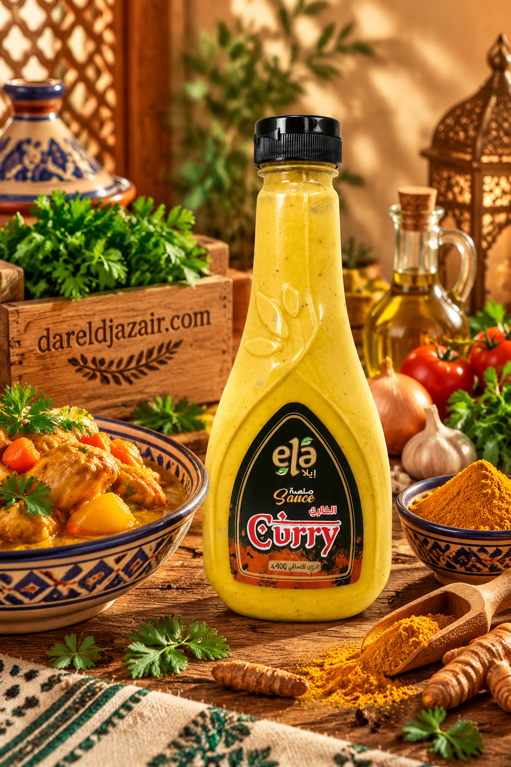 Sauce Curry Ela, 400 g – Dar el Djazair