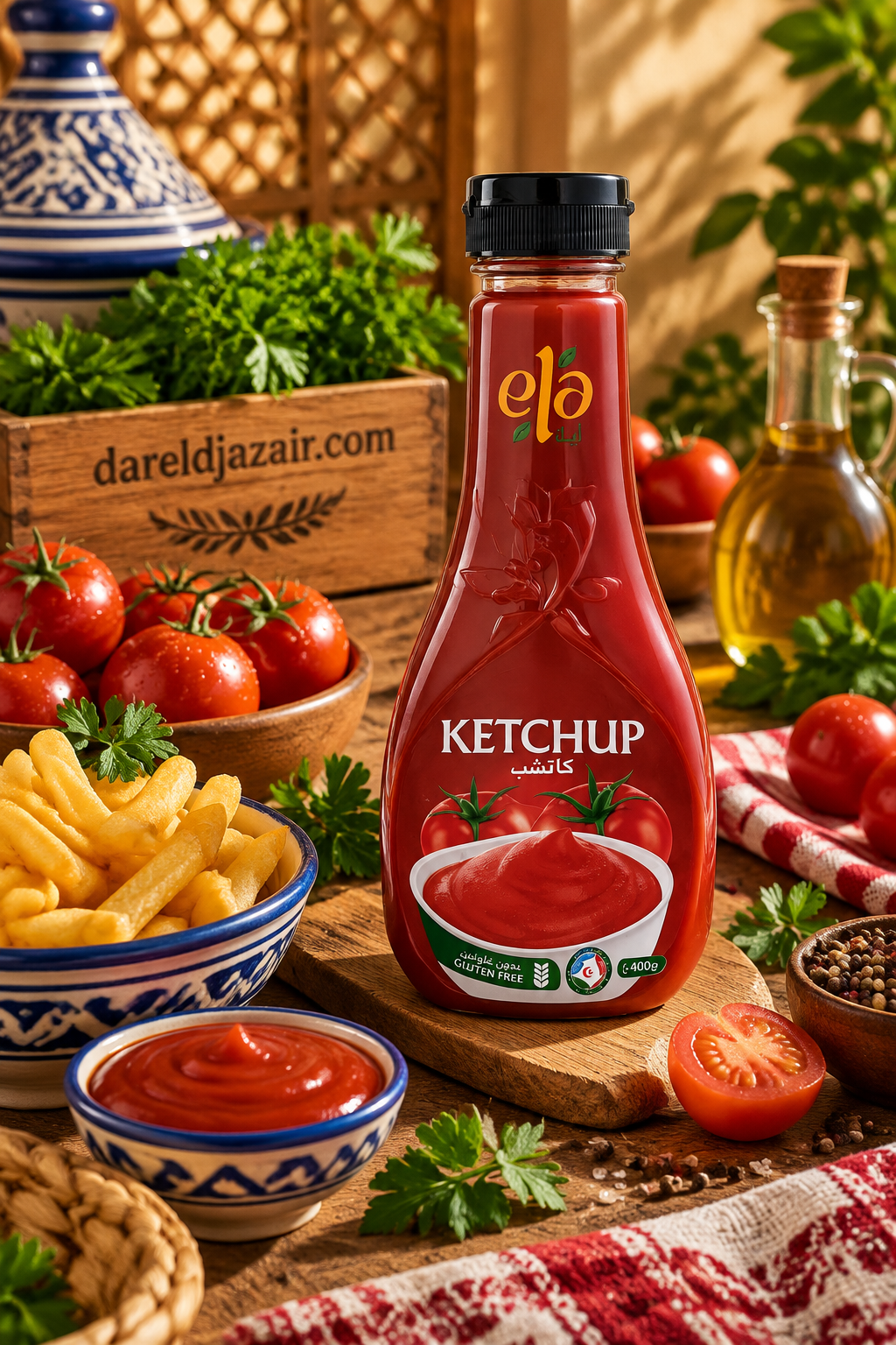 Ketchup Ela, 400 g – Dar el Djazair