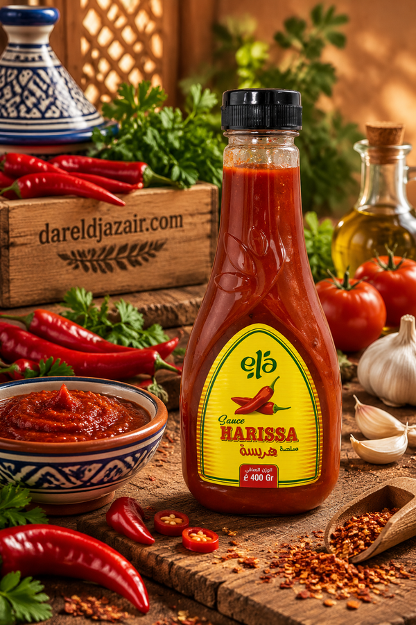 Sauce Harissa Ela, 400 g – Dar el Djazair