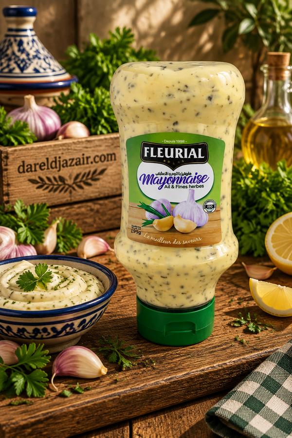 Mayonnaise Ail & Fines Herbes Fleurial – Dar el Djazair