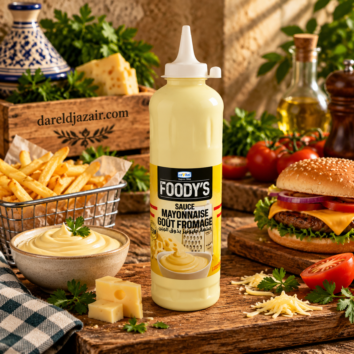 Sauce Mayonnaise Goût Fromage Foody's – Dar el Djazair