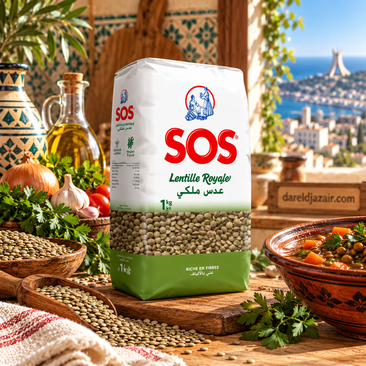 SOS Lentille Royale – ambiance algérienne