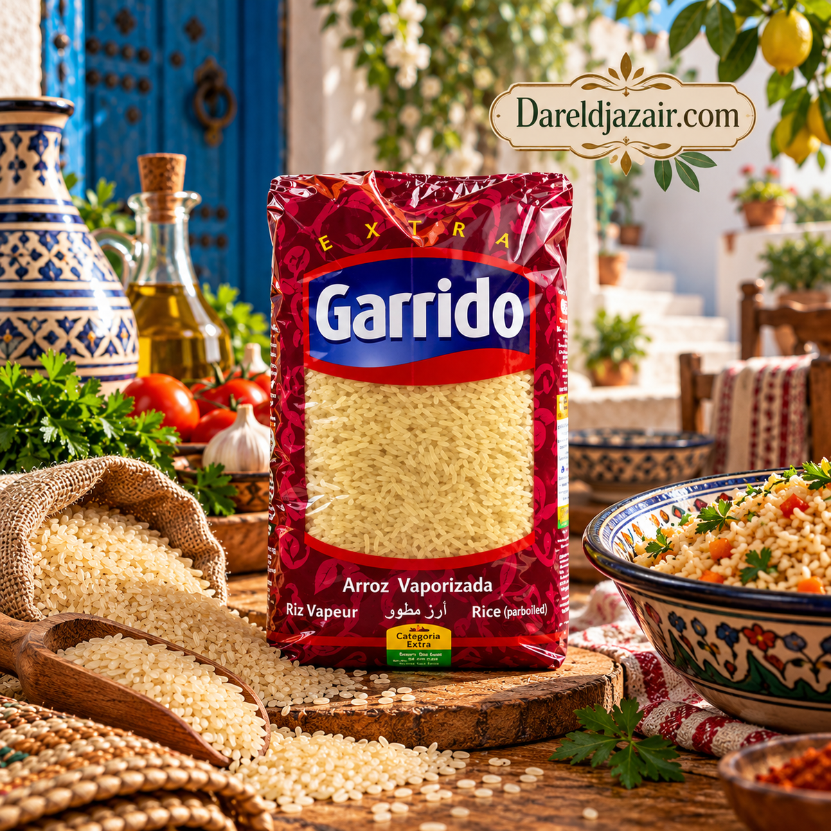 Garrido Extra Riz Vapeur – ambiance algérienne