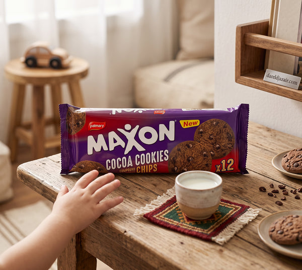 PalmarY Maxon Cocoa Cookies aux pépites de chocolat – Dar el Djazair